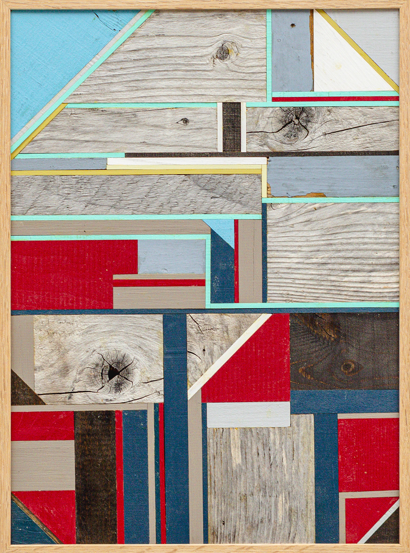 Backes Recycled Wood Painting 7 Backes Recycled Wood Painting 7