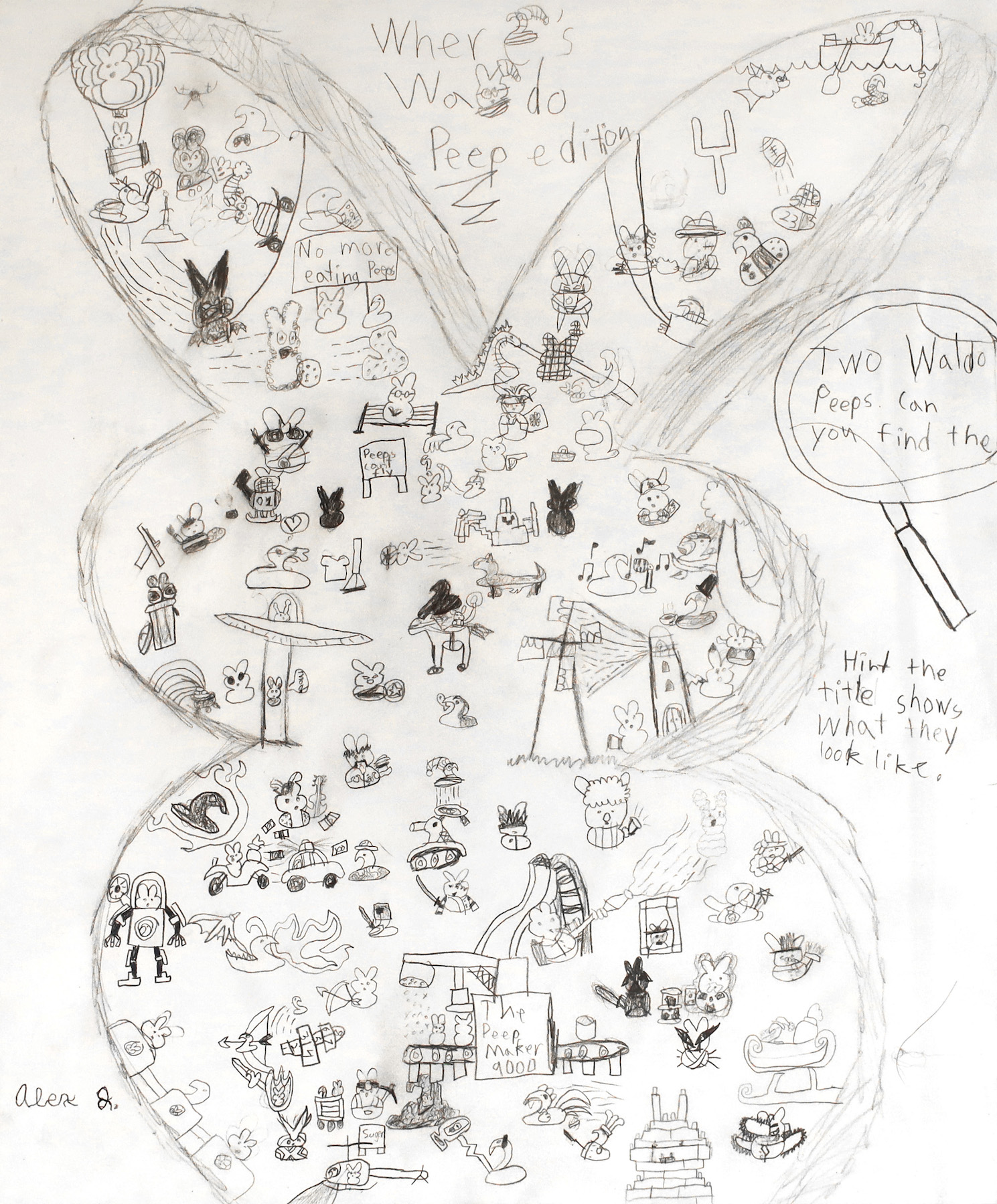 Alexander Jarrett, Where’s Waldo Peeps Edition Alexander Jarrett, Where's Waldo Peeps Edition