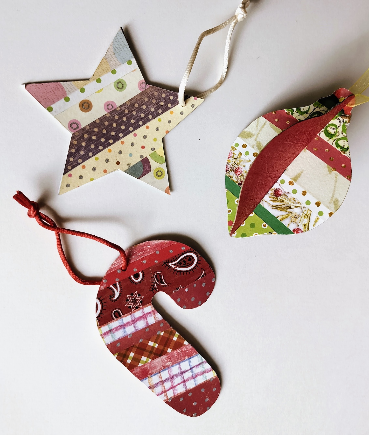 Collage Ornaments Sue Collage Ornaments Sue