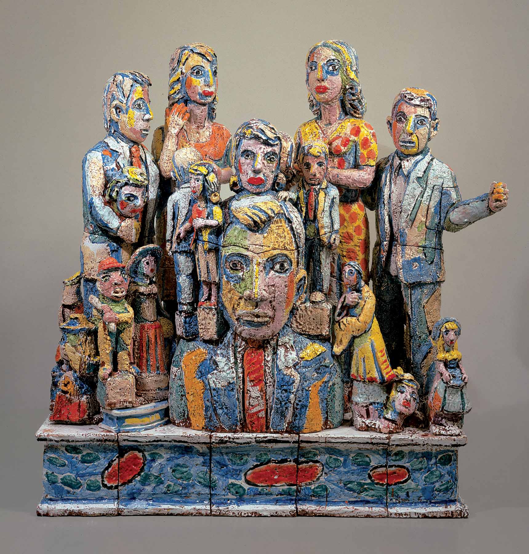 Viola Frey, Family Portrait