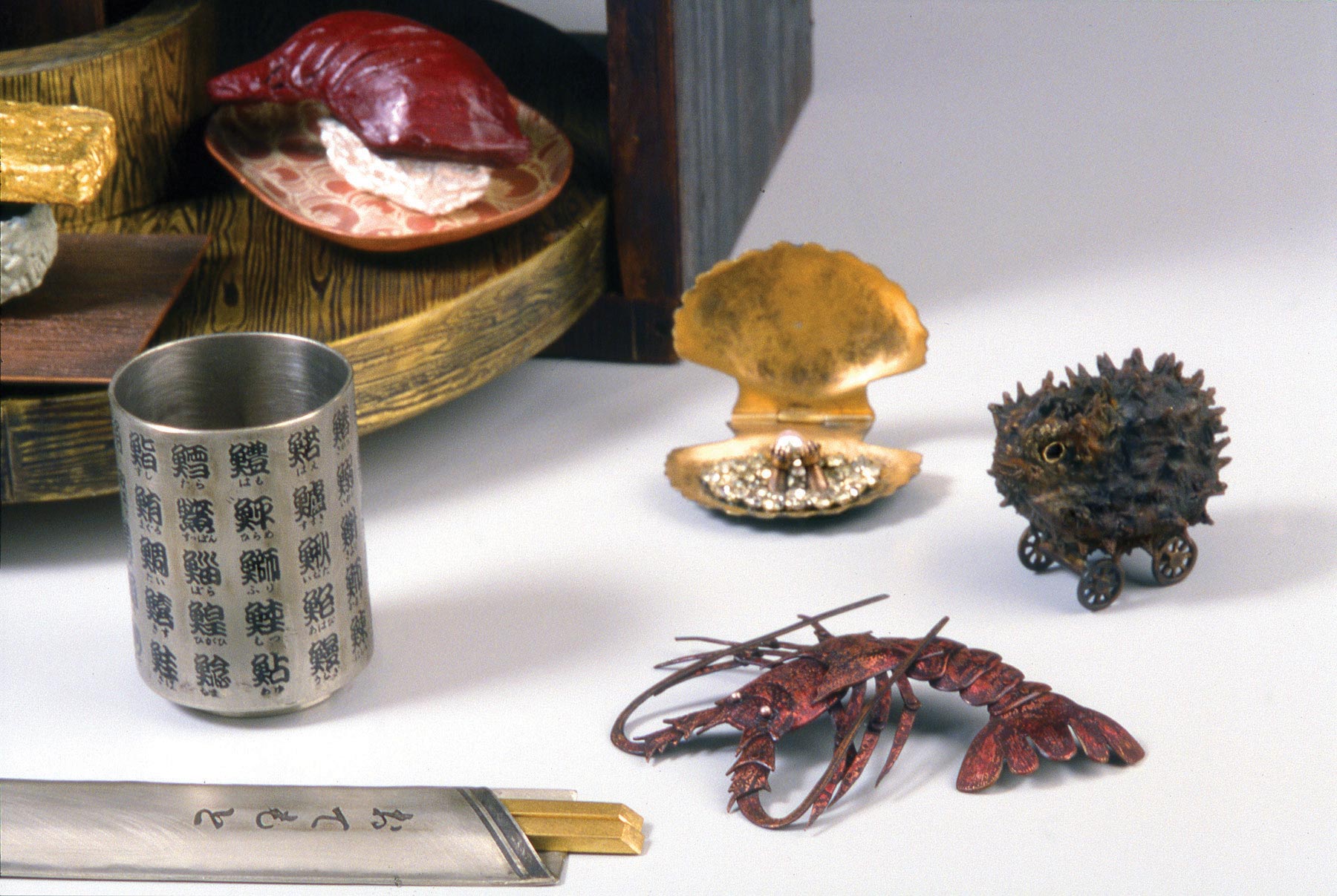 Mariko Kusumoto “Kaitenzushi (Sushi Restaurant)” (detail)