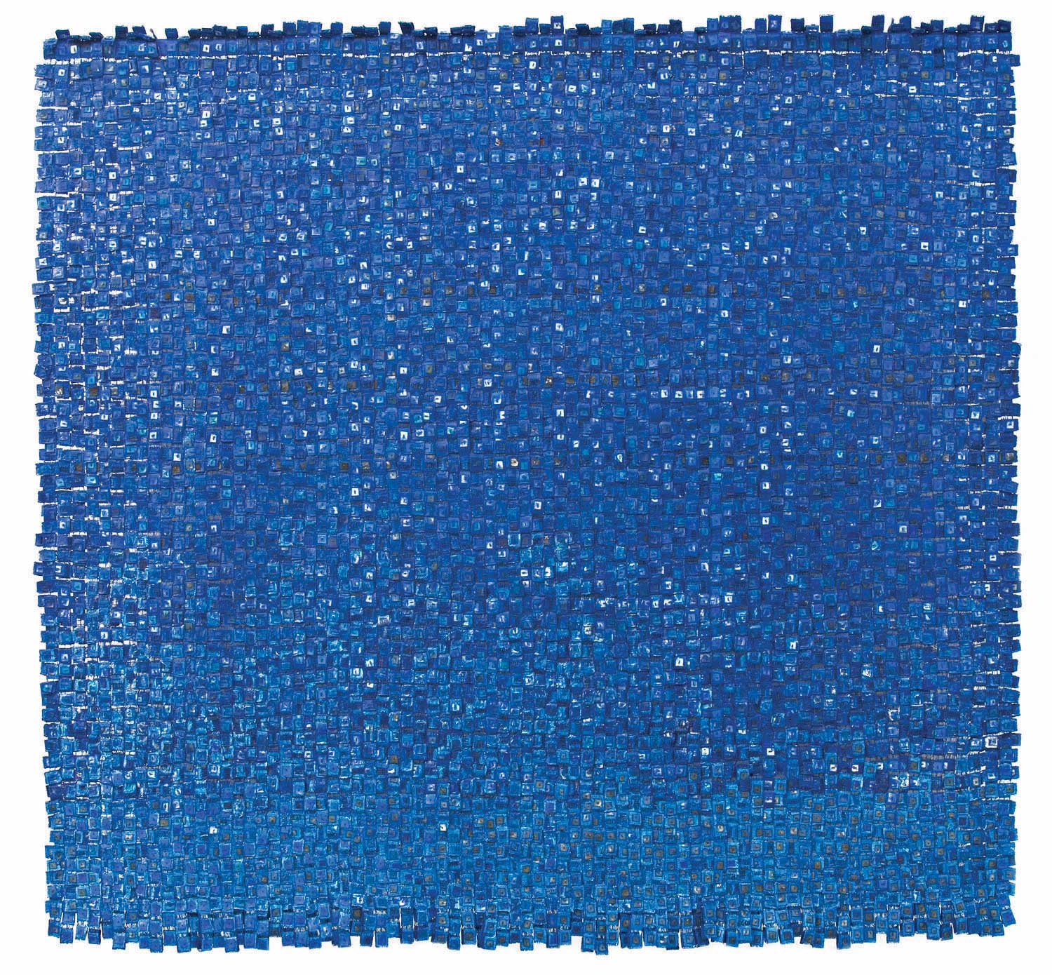 Olga de Amaral “Montana Azul 22”