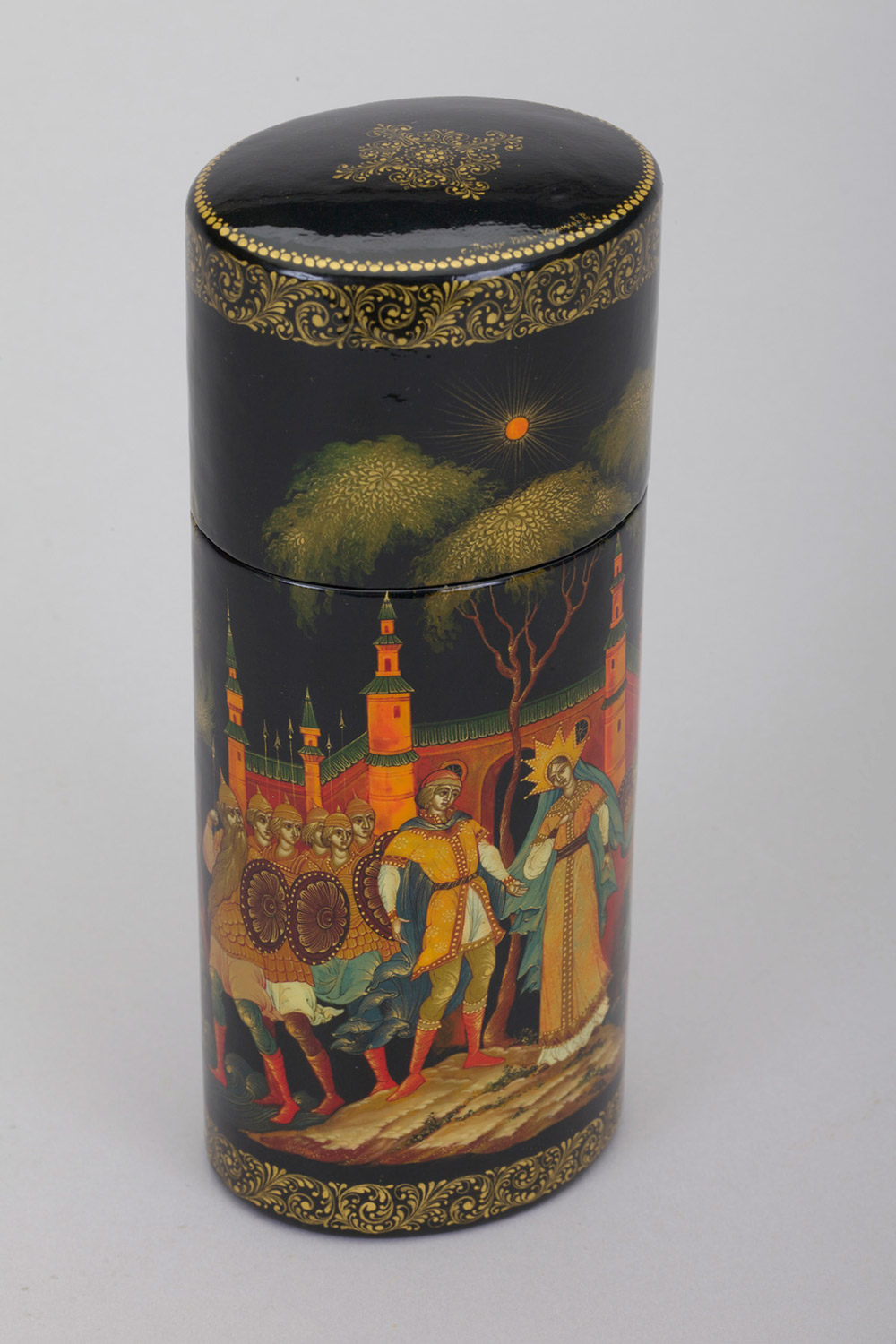 Kurilov, Palekh Studio “Tsar Saltan”