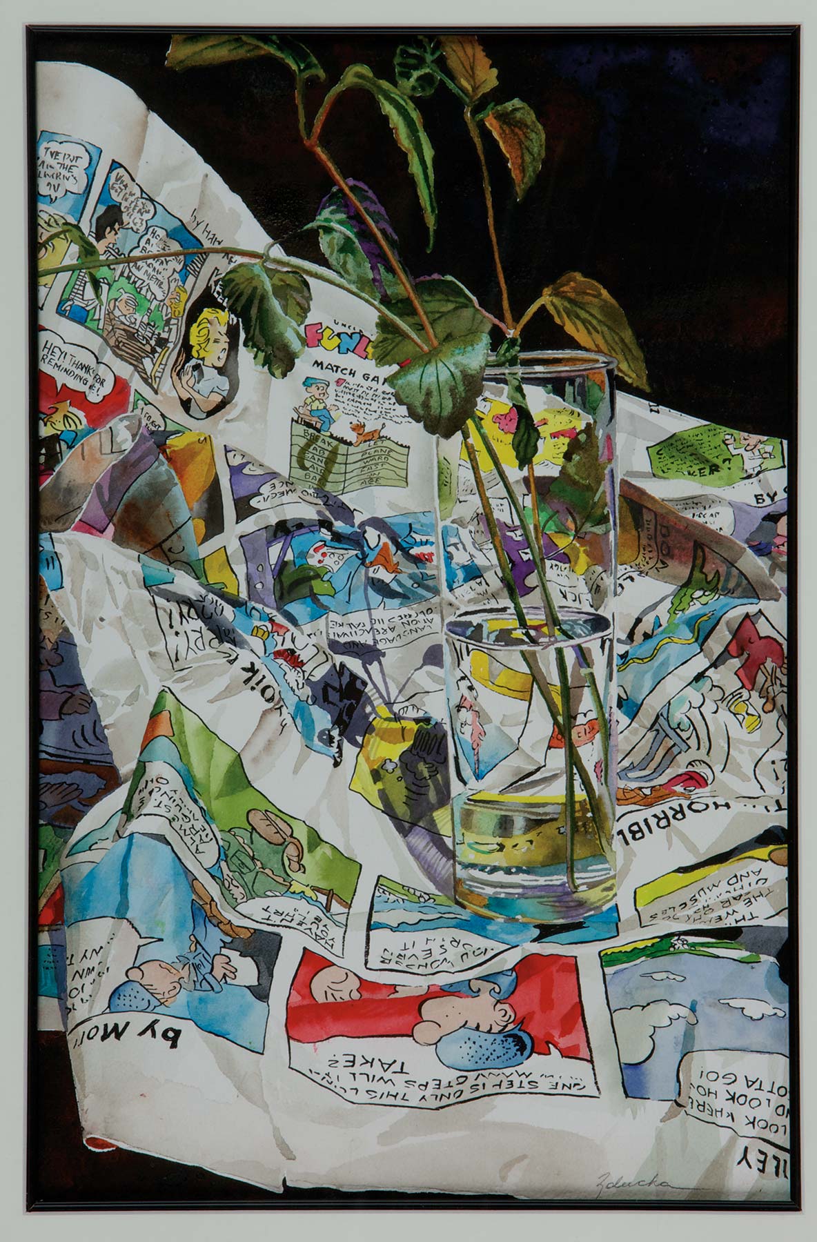 Peggy Flora Zalucha, Cuttings on Funnies #8