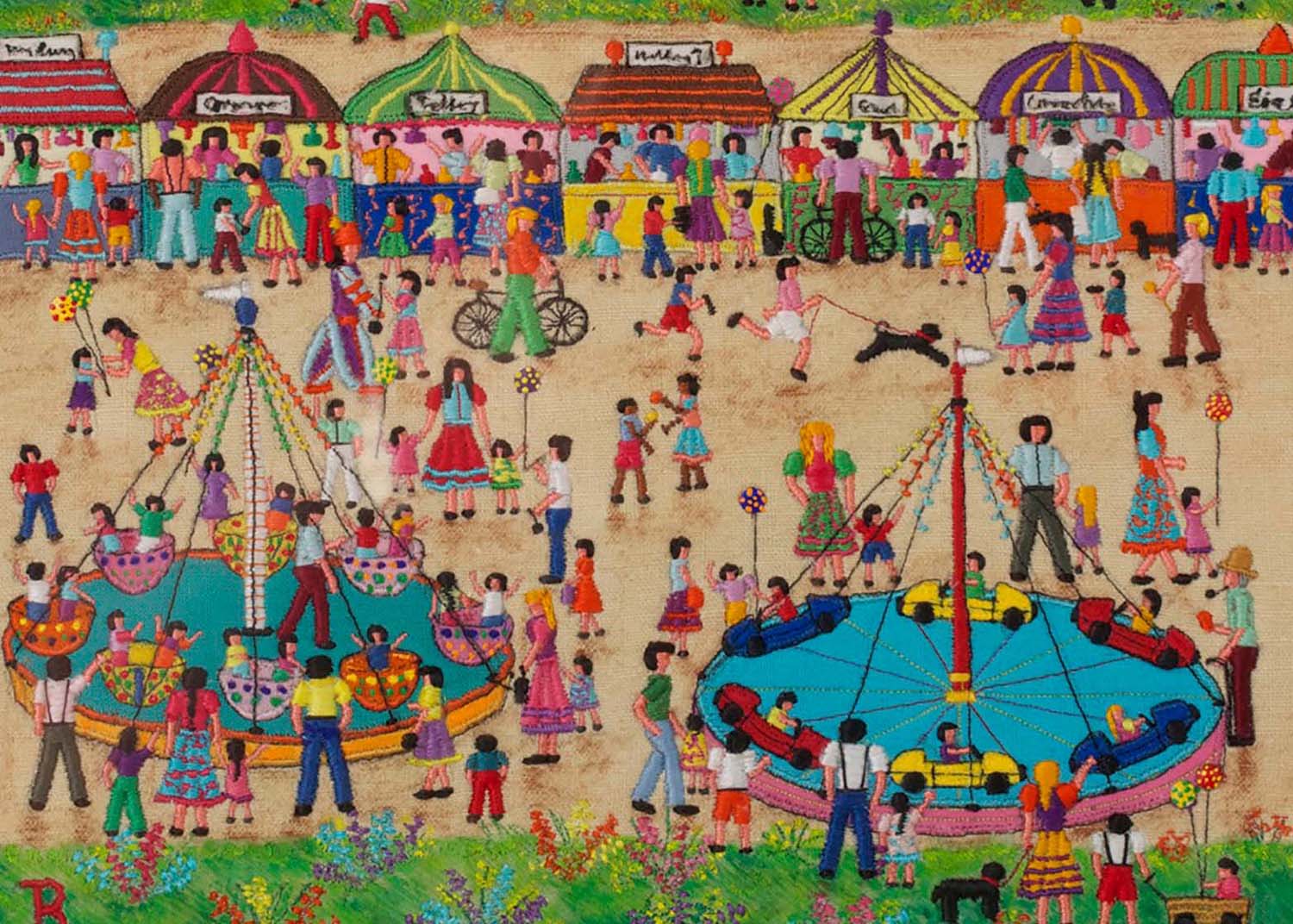 Rosita Johanson, Day at the Exhibition (detail)