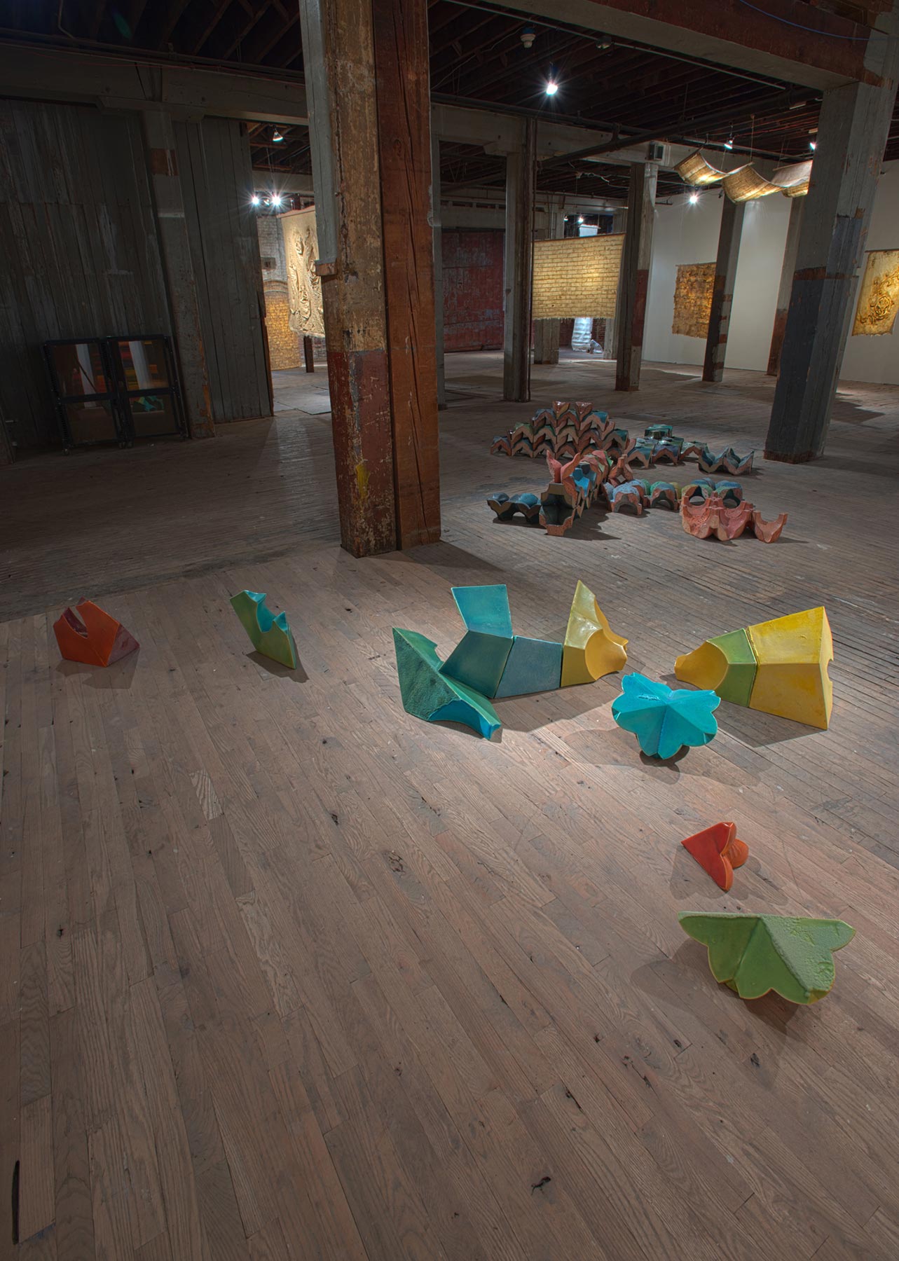 Kimberly Greene, Model for a New Landscape: Equilateral Brick Series 1 (detail)
