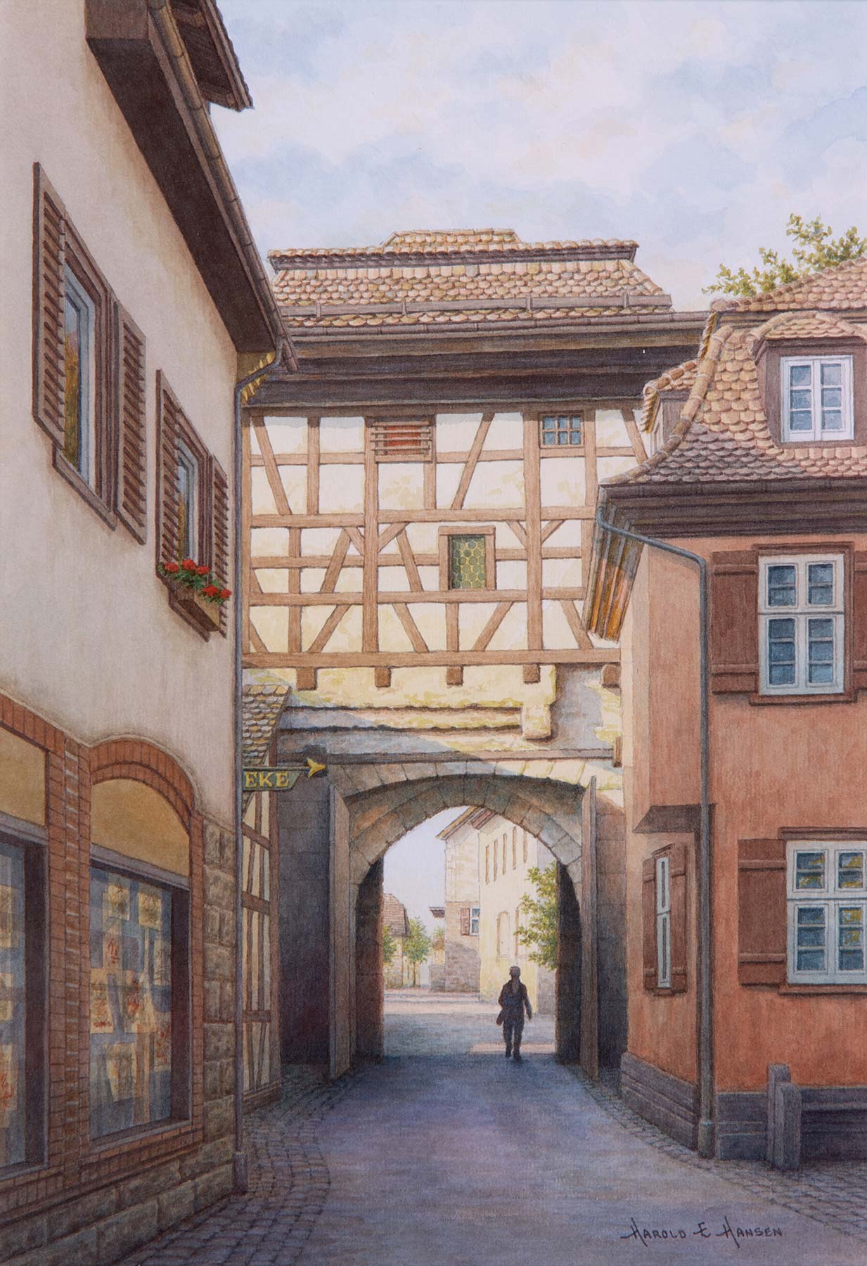 Harold E. Hansen, Maulbronn Gate