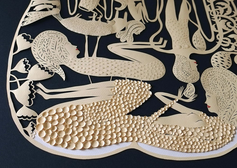 Elsa Mora “The Search” (detail)