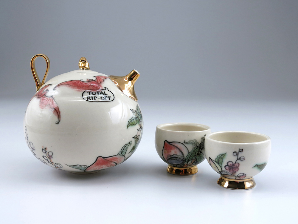 Yoko Sekino-Bove “Total Rip-Off Teapot” from the Genuine Fake China Series