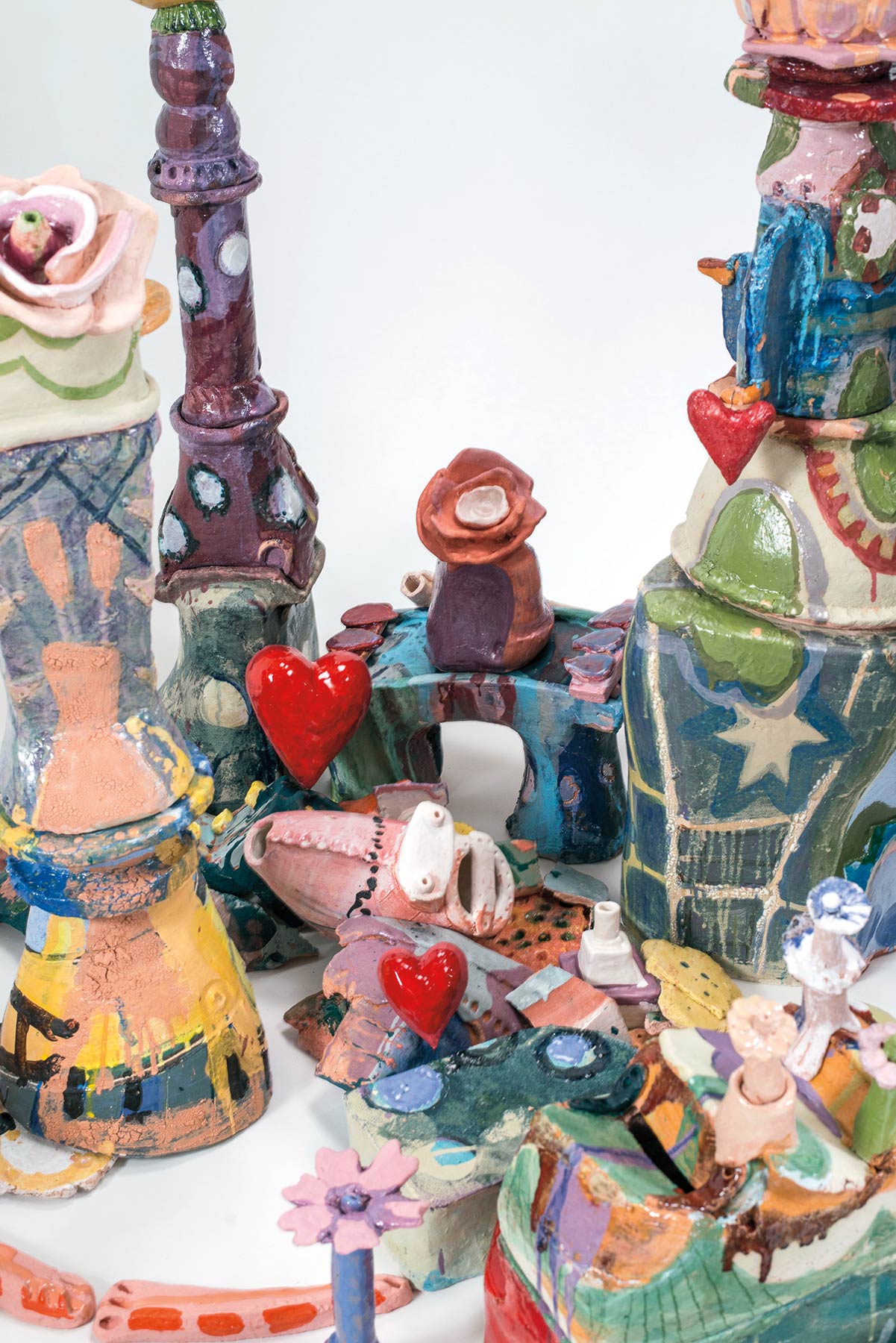 Lisa Marie Barber, Urban Garden (detail)