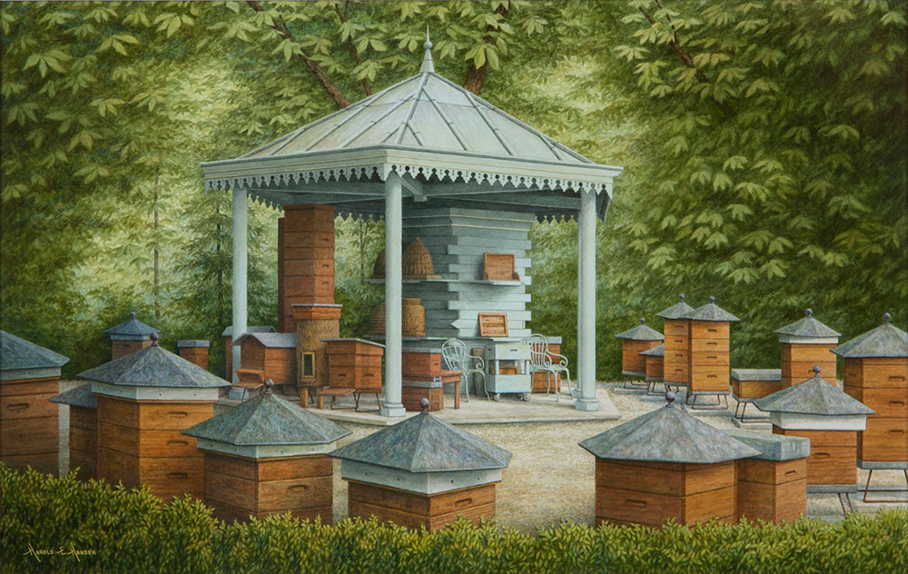 Harold E. Hansen “Beekeeper, Jardin du Luxembourg”