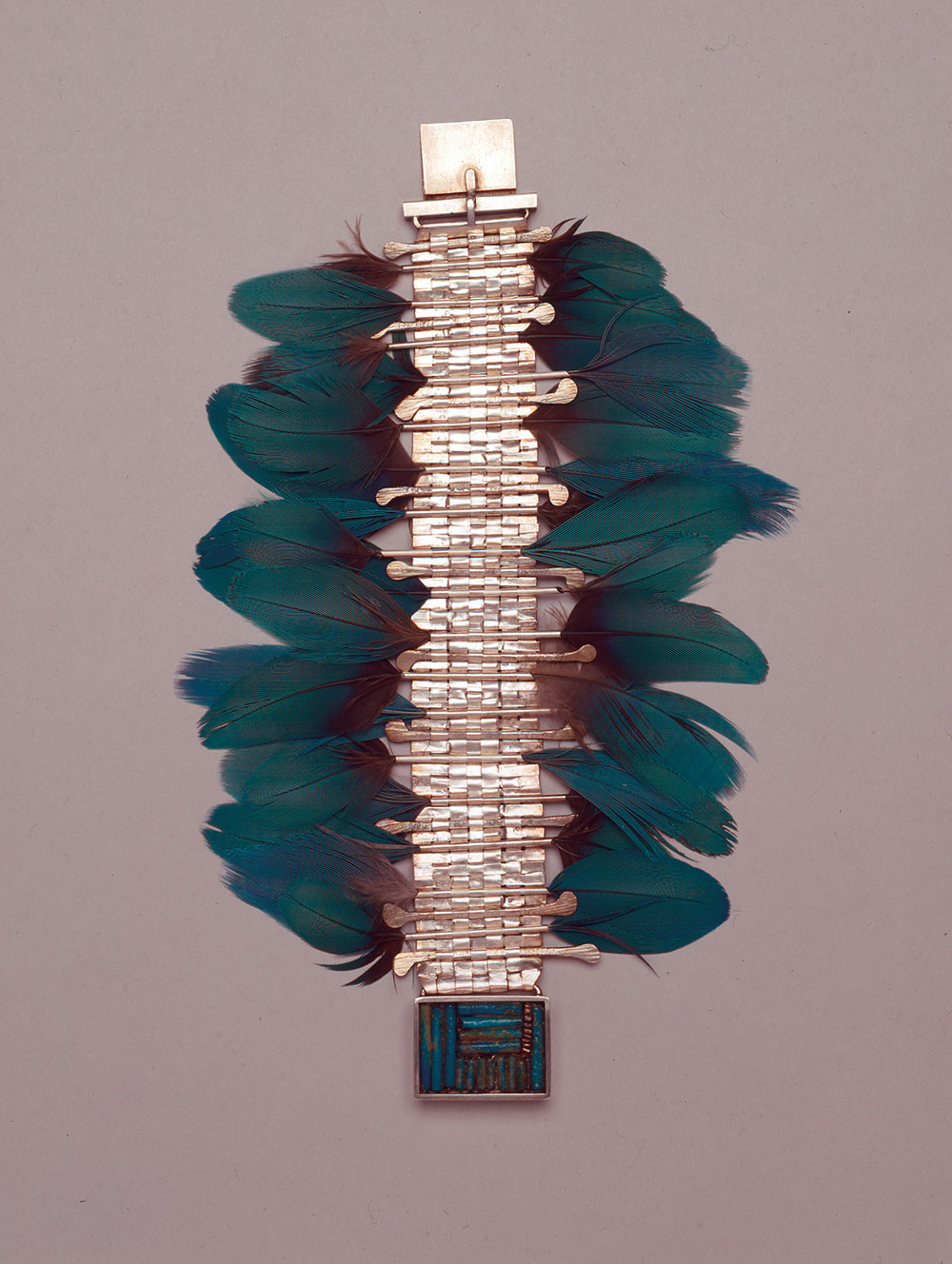 Arline Fisch “Woven Feathers Bracelet”