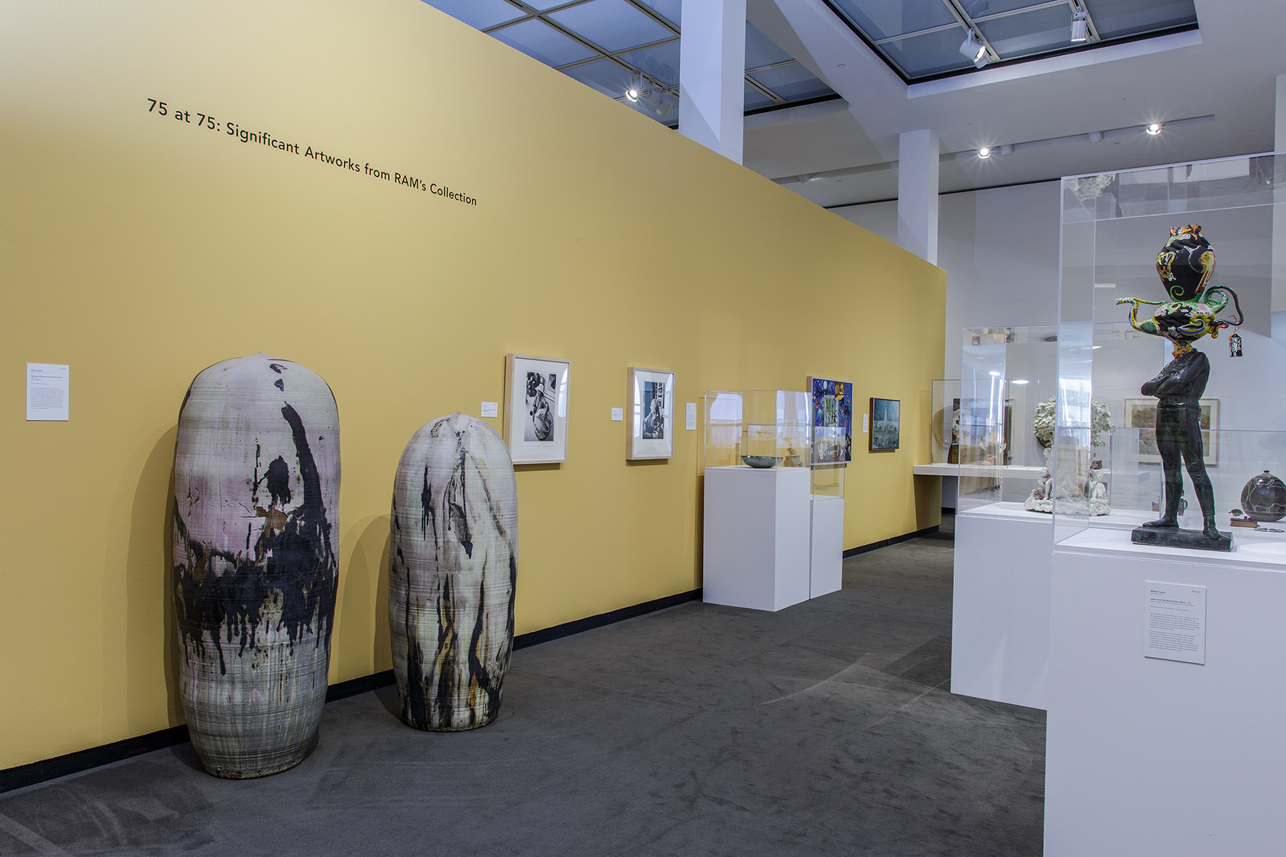 Installation view, 75 at 75: Significant Works from RAM’s Collection