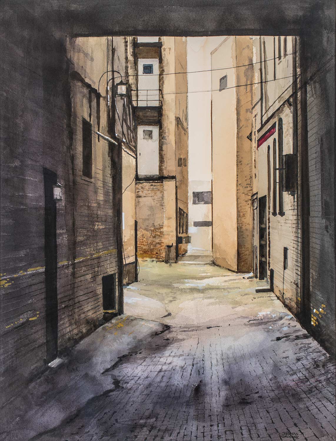 Sherman Groenke “No Thoroughfare”