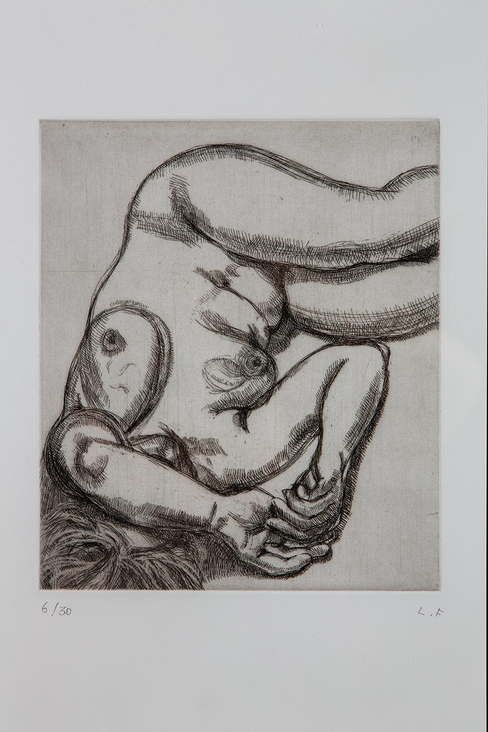 Lucian Freud “Woman on a Bed”