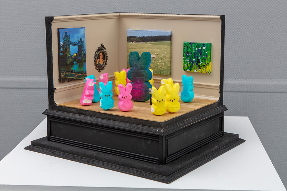 Jeffrey Zimmer “Peeps at the Museum”