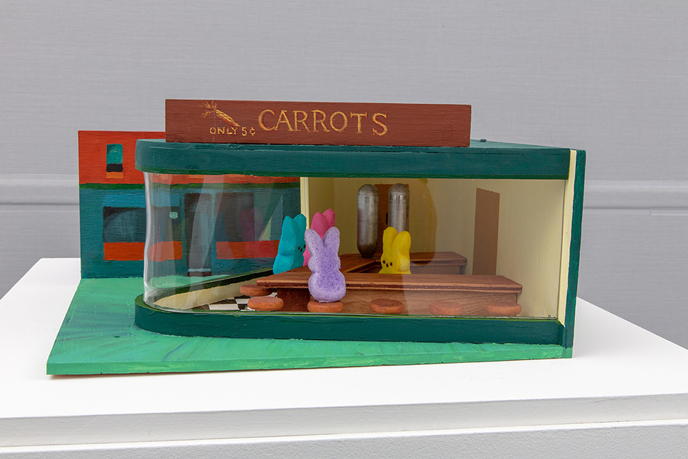 Jon Leach “Nightpeeps—An Homage to Edward Hopper”