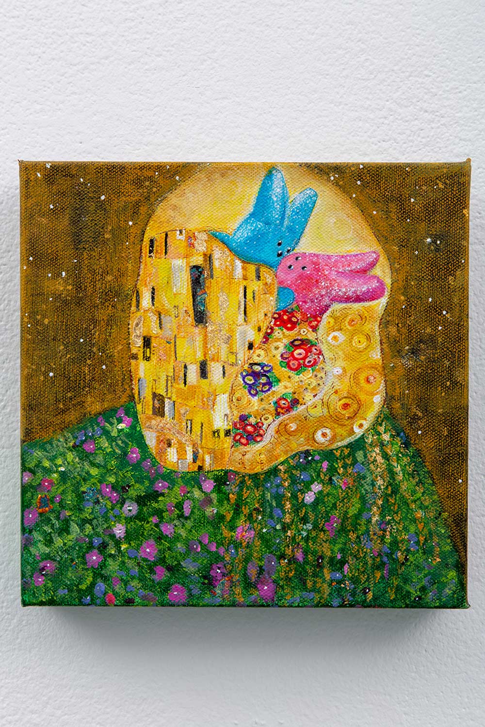 Laura Leach “The Peck—Inspired by Gustav Klimt”