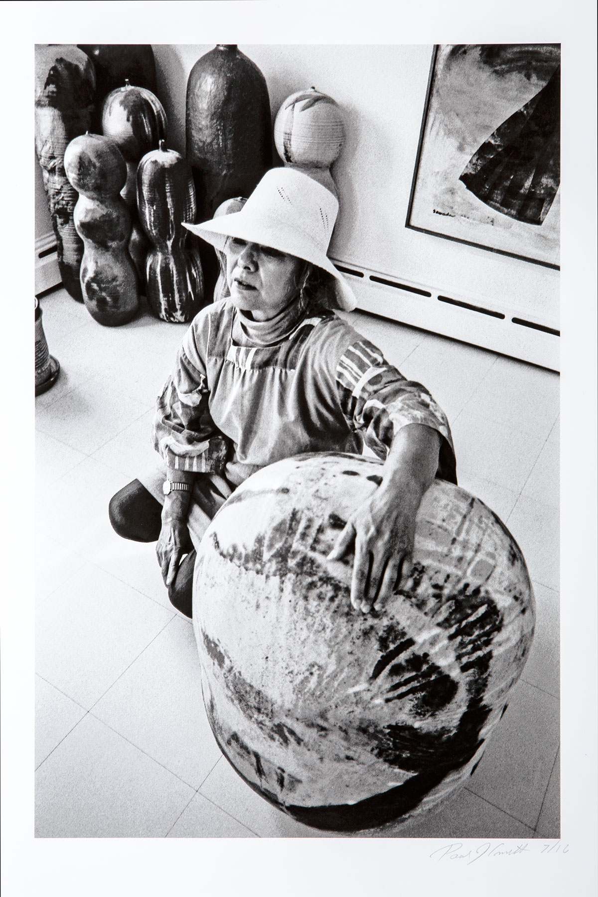 Paul Smith “Toshiko Takaezu (1922–2011) in Her Studio, Quakerstown, NJ”
