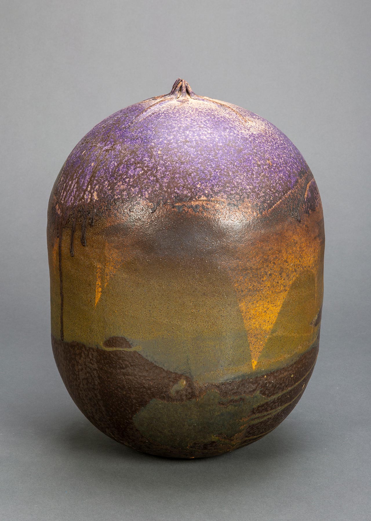 Toshiko Takaezu “Purple Closed Form”