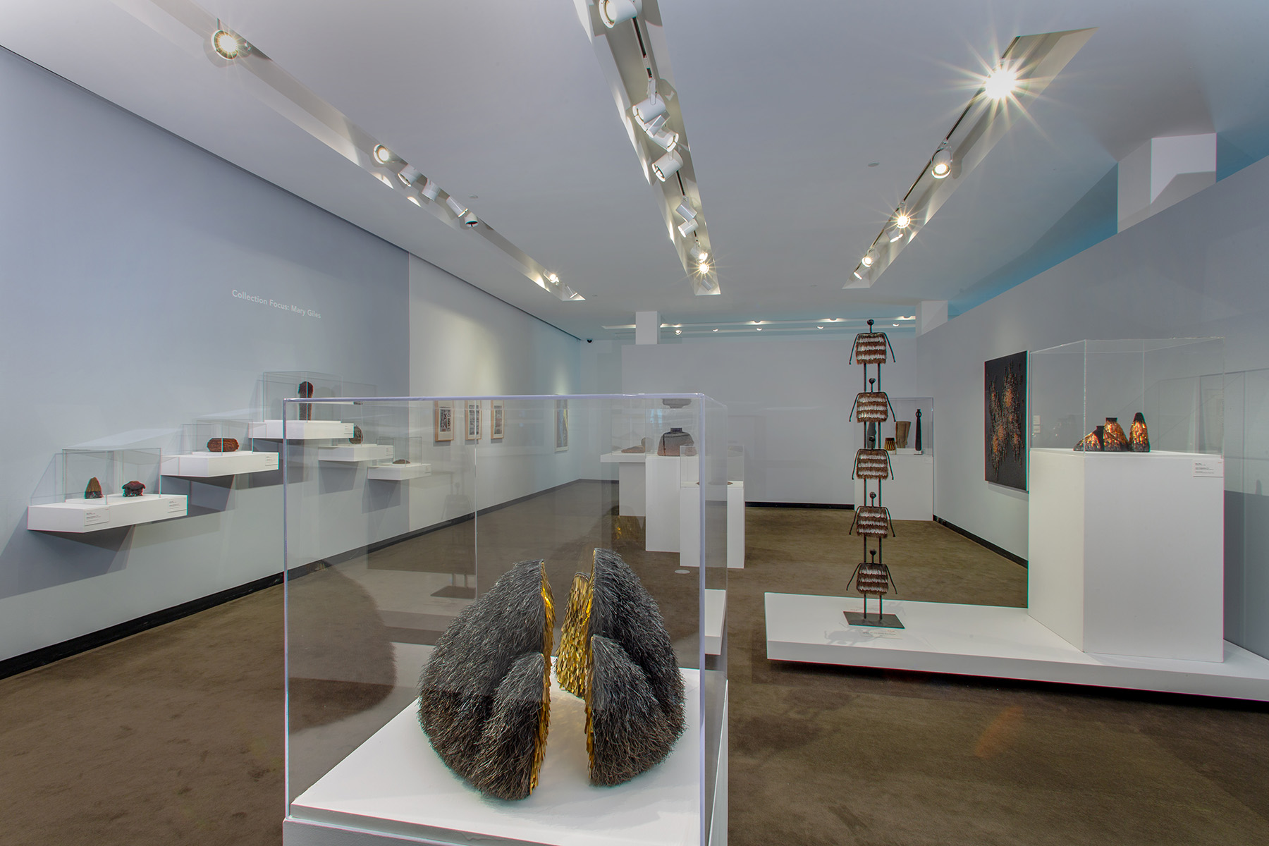 Installation view, Collection Focus: Mary Giles
