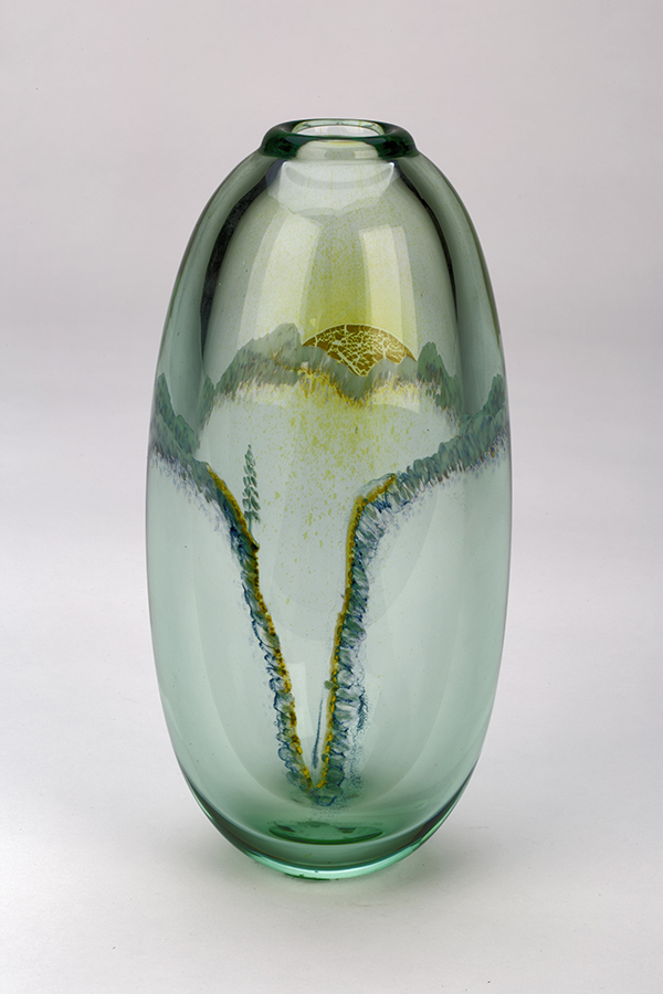 Mark Peiser “Sunrise” from the Paperweight Vase Series