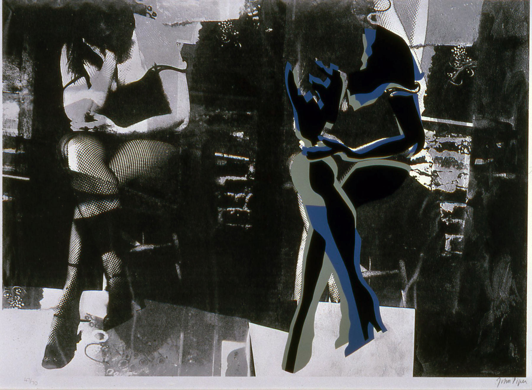 John Piper “Grey and Blue” from the Eye and Camera Series