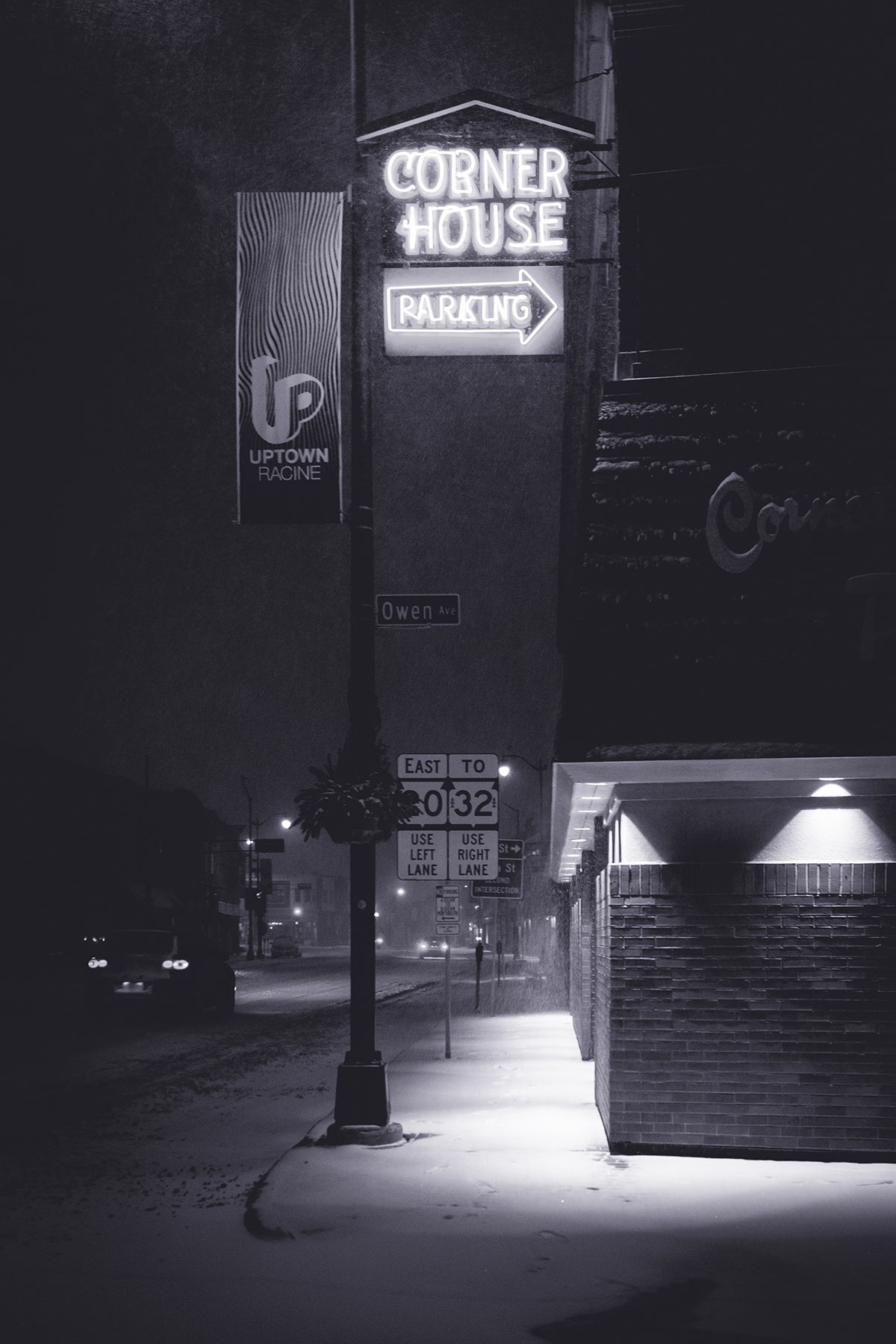 René Amado, Uptown, en Noir