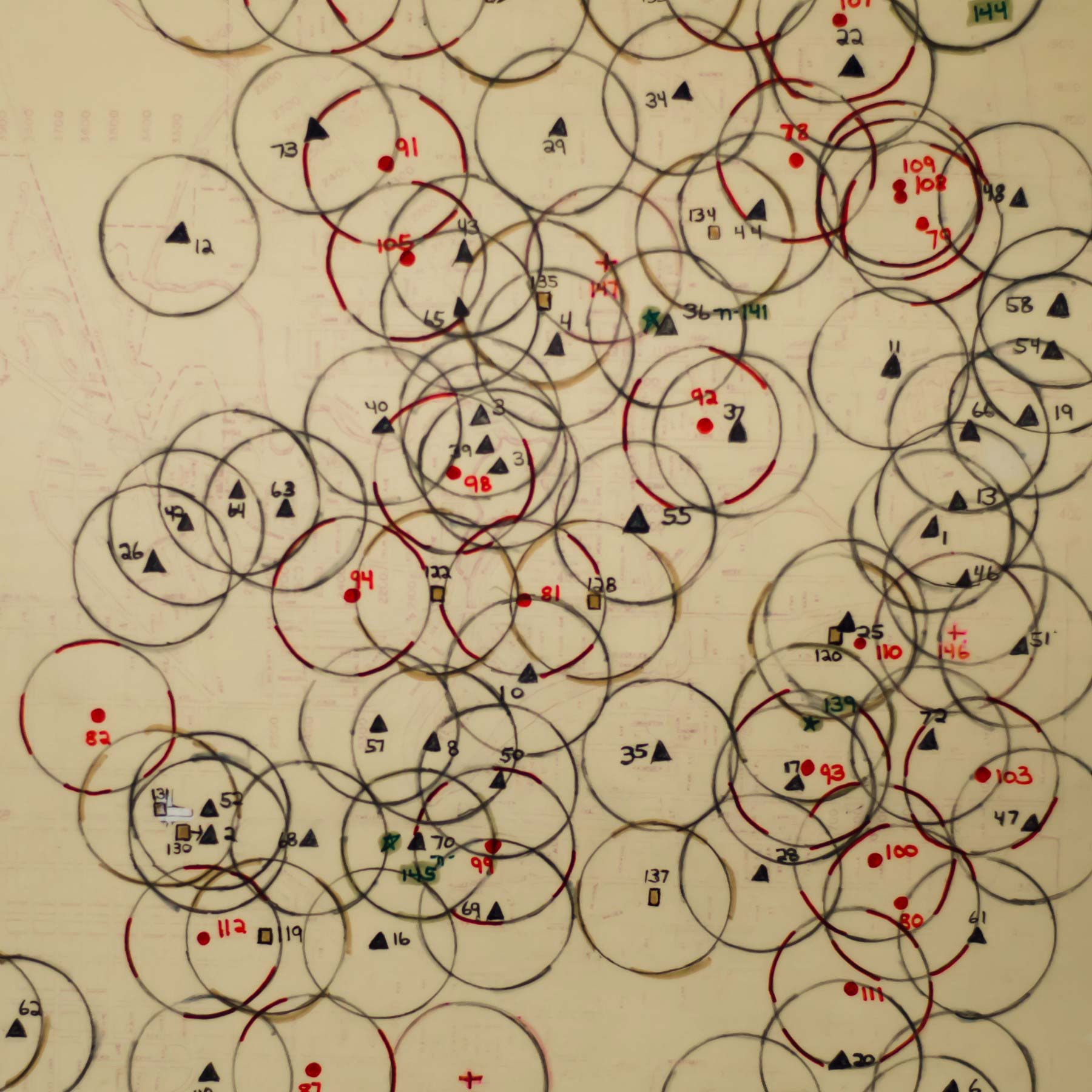 Martha Coaty, Circles, because Pi goes on forever.