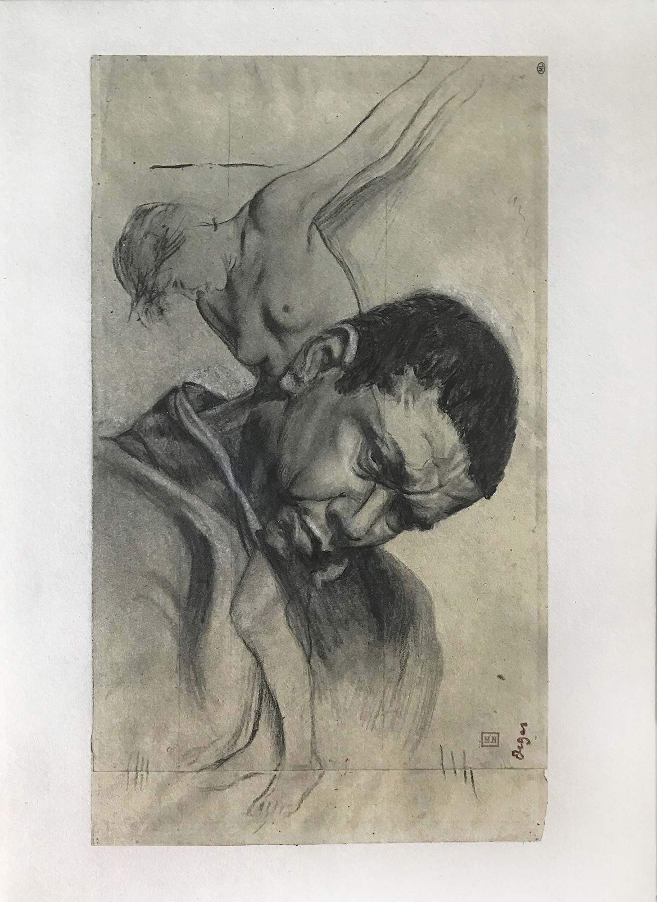 Marc Travanti, Denzel Washington in “The Equalizer 2” drawn on Study of a Female Nude