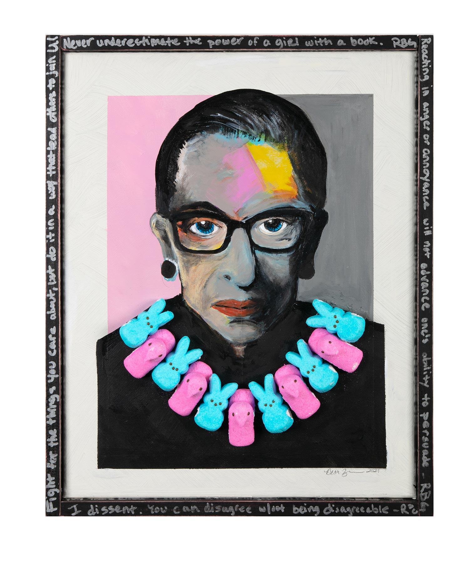 Nicole Zimmer, RBG: Rest in Peace, Power & Peeps