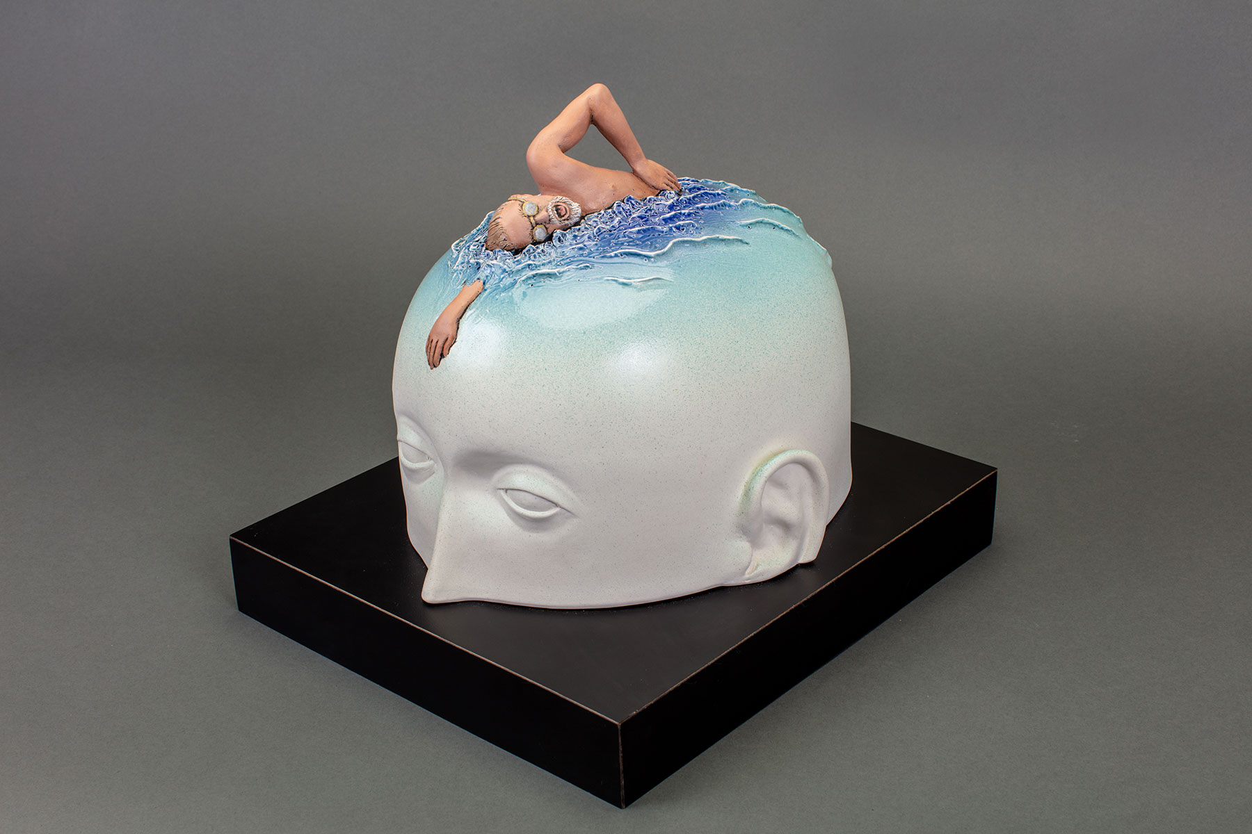 Verne J. Funk, Swimming A-Head