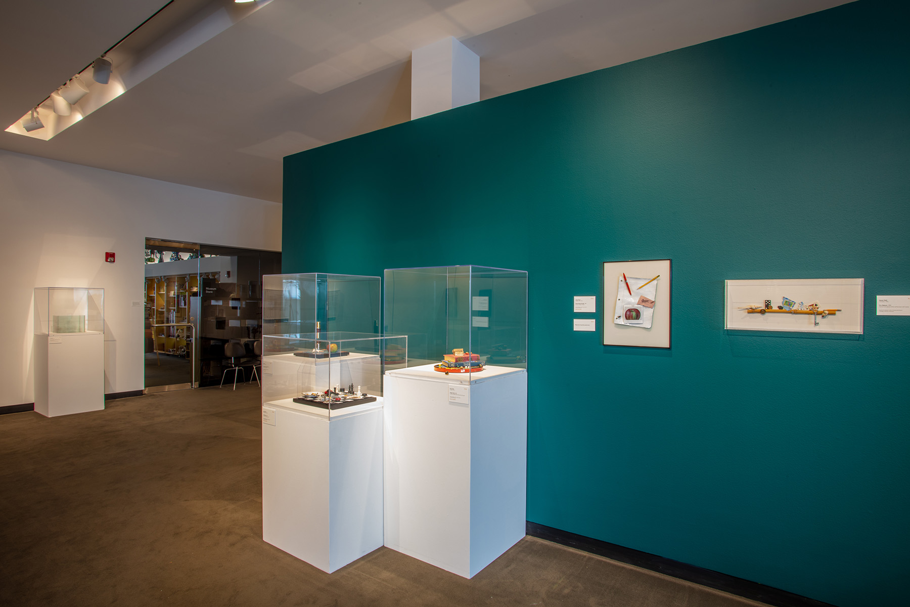 Installation view, Fool the Eye: Addressing Illusion in Contemporary Craft