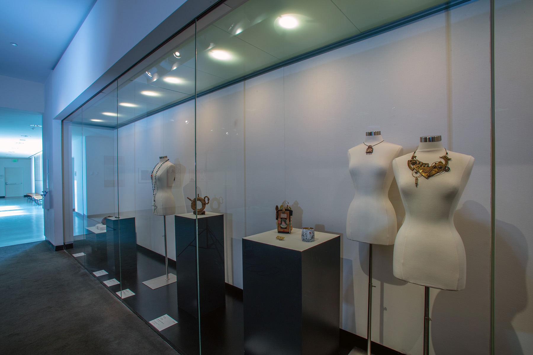 Installation view, Fool the Eye: Addressing Illusion in Contemporary Craft