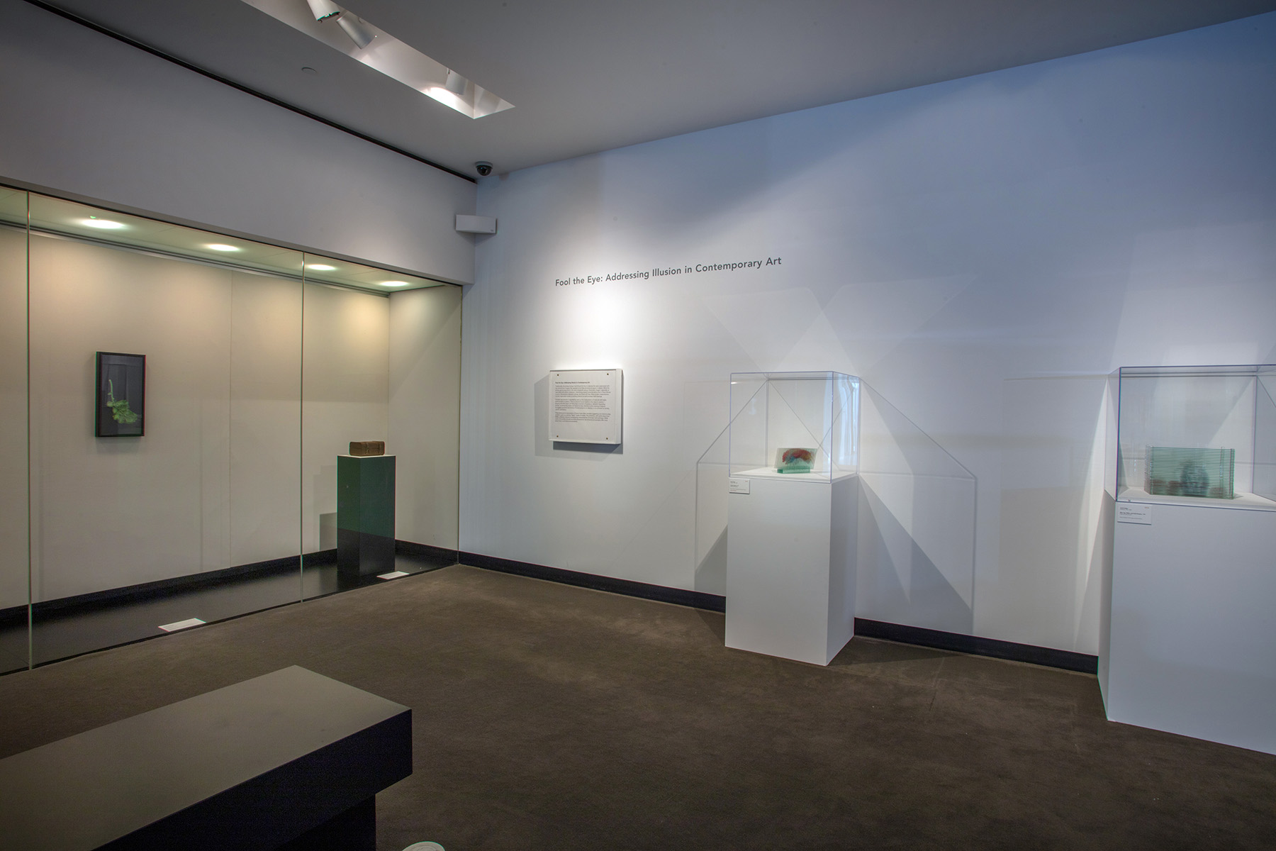 Installation view, Fool the Eye: Addressing Illusion in Contemporary Craft