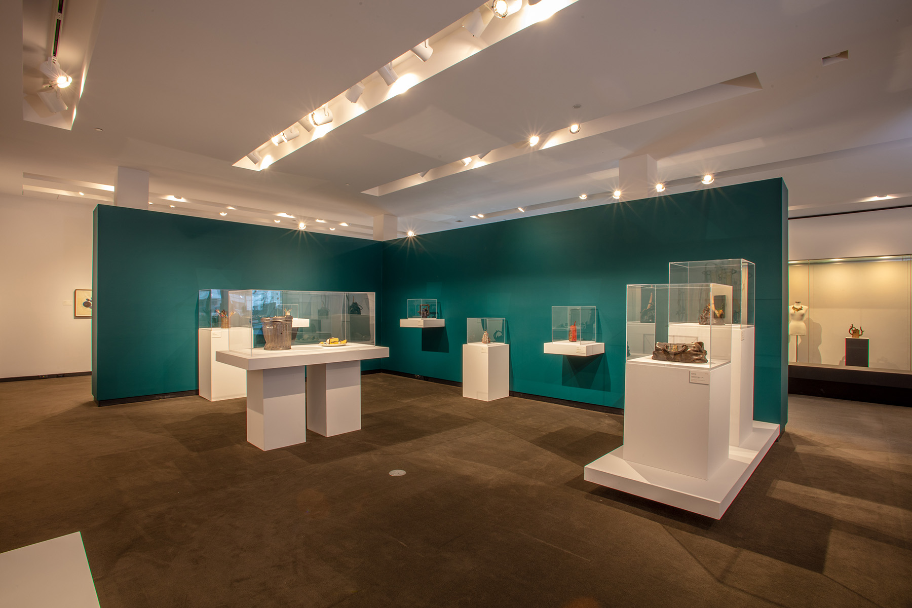 Installation view, Fool the Eye: Addressing Illusion in Contemporary Craft