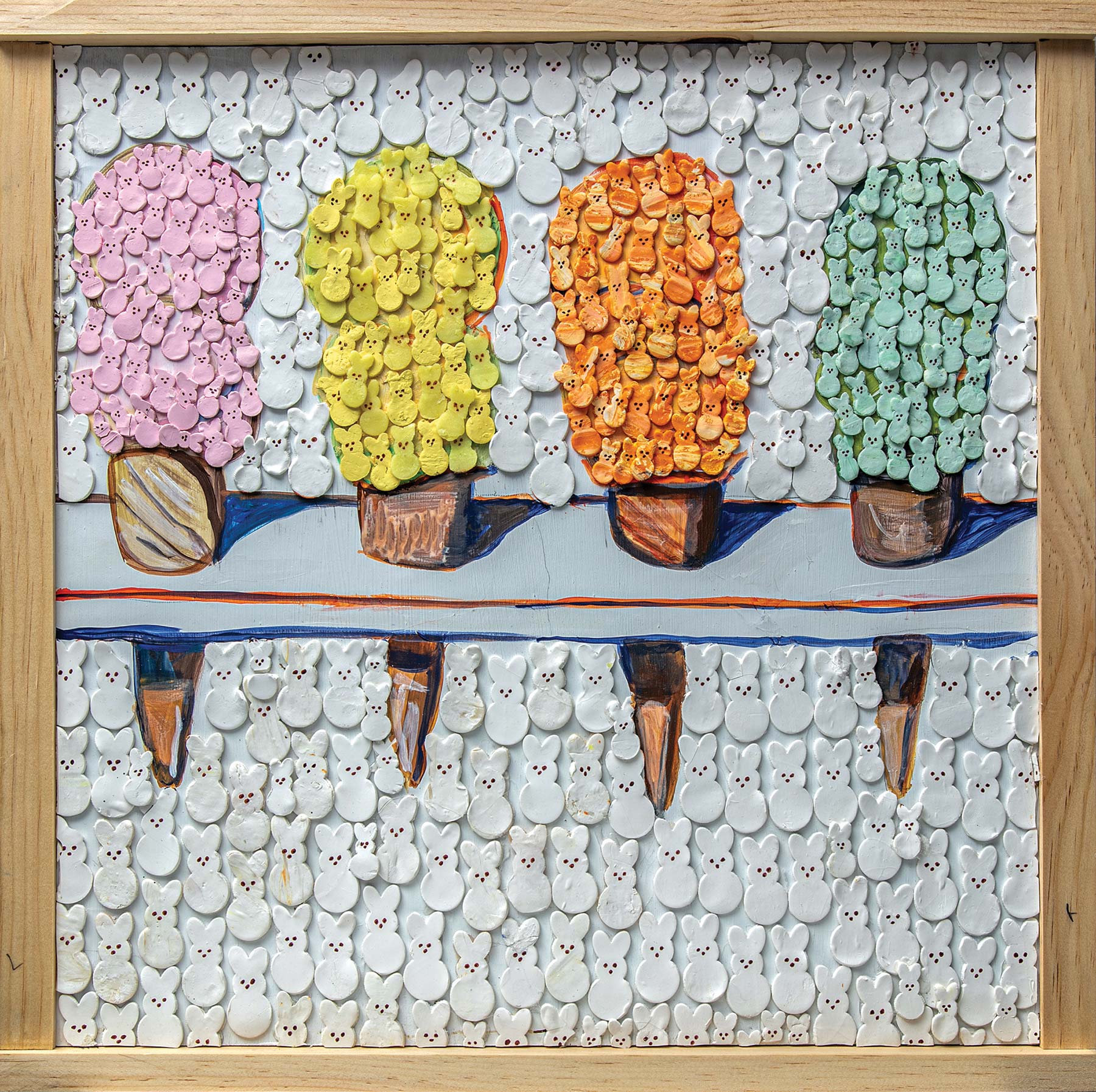 Jae, Renzo, and Sarah Magaña, and Sean and Versace Skipper, Ode to Wayne Thiebaud