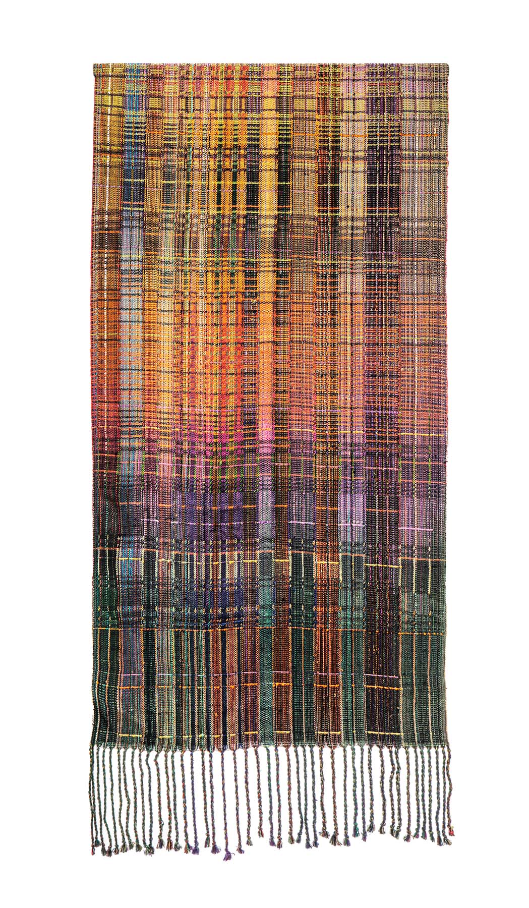 Randall Darwall, Summer and Winter Weave Shawl Darwall Ir2019.375 Summer Winter Shawl