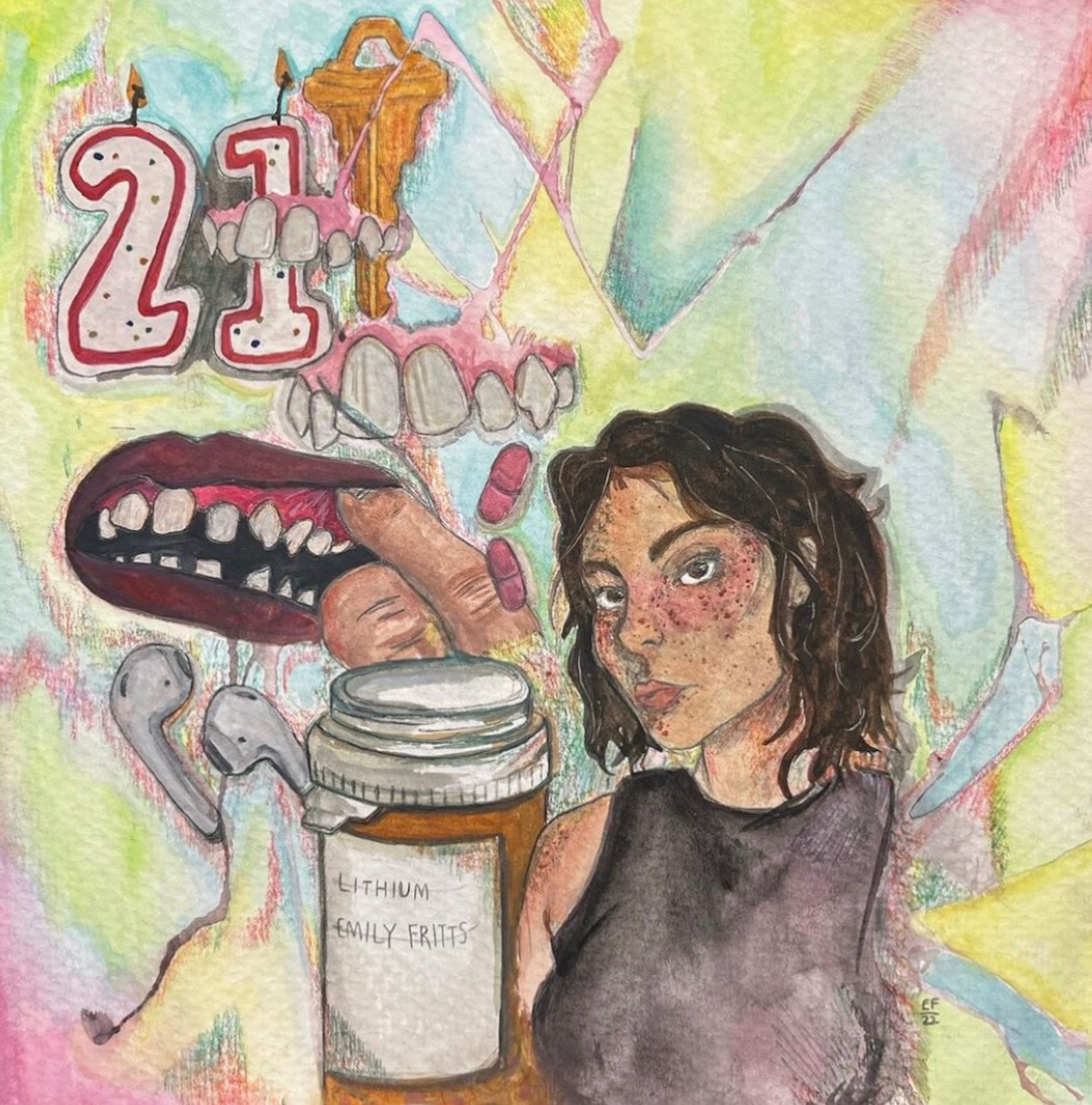 Emily Fritts, Self Portrait at 21