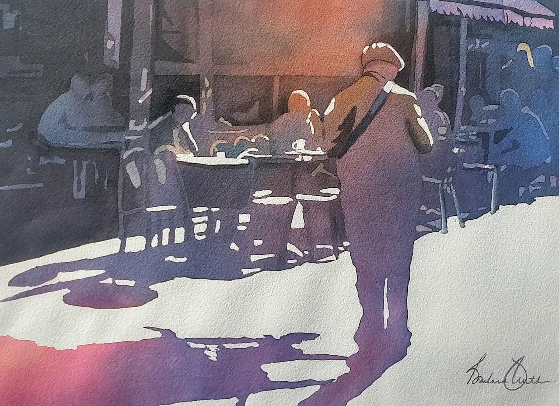 Barbara Mathews, Tourist in Paris