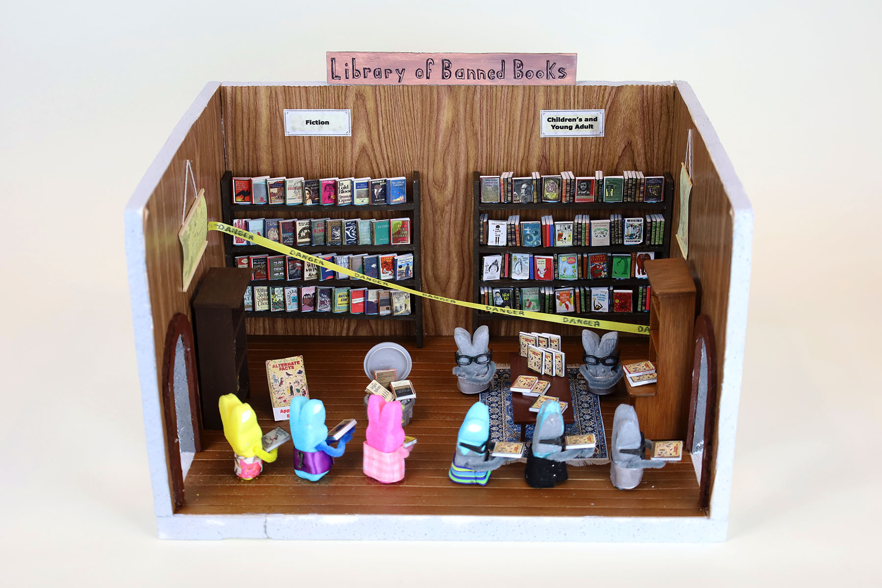 Andrew Konitzer and Kathryn O’Keefe, Library of Banned Books Andrew Konitzer And Kathryn O'keefe Library Of Banned Books