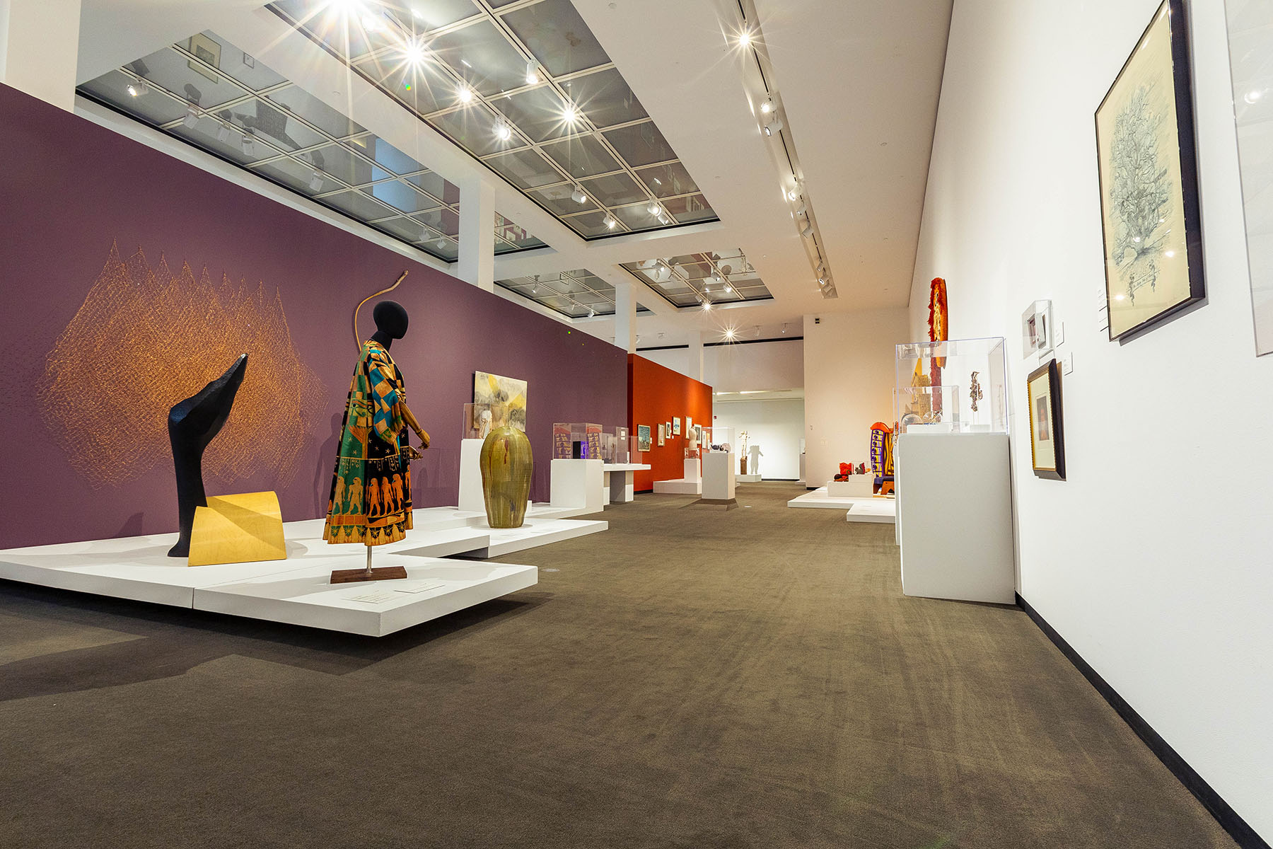 Installation view, Vignettes: Concentrated Views of RAM’s Collection