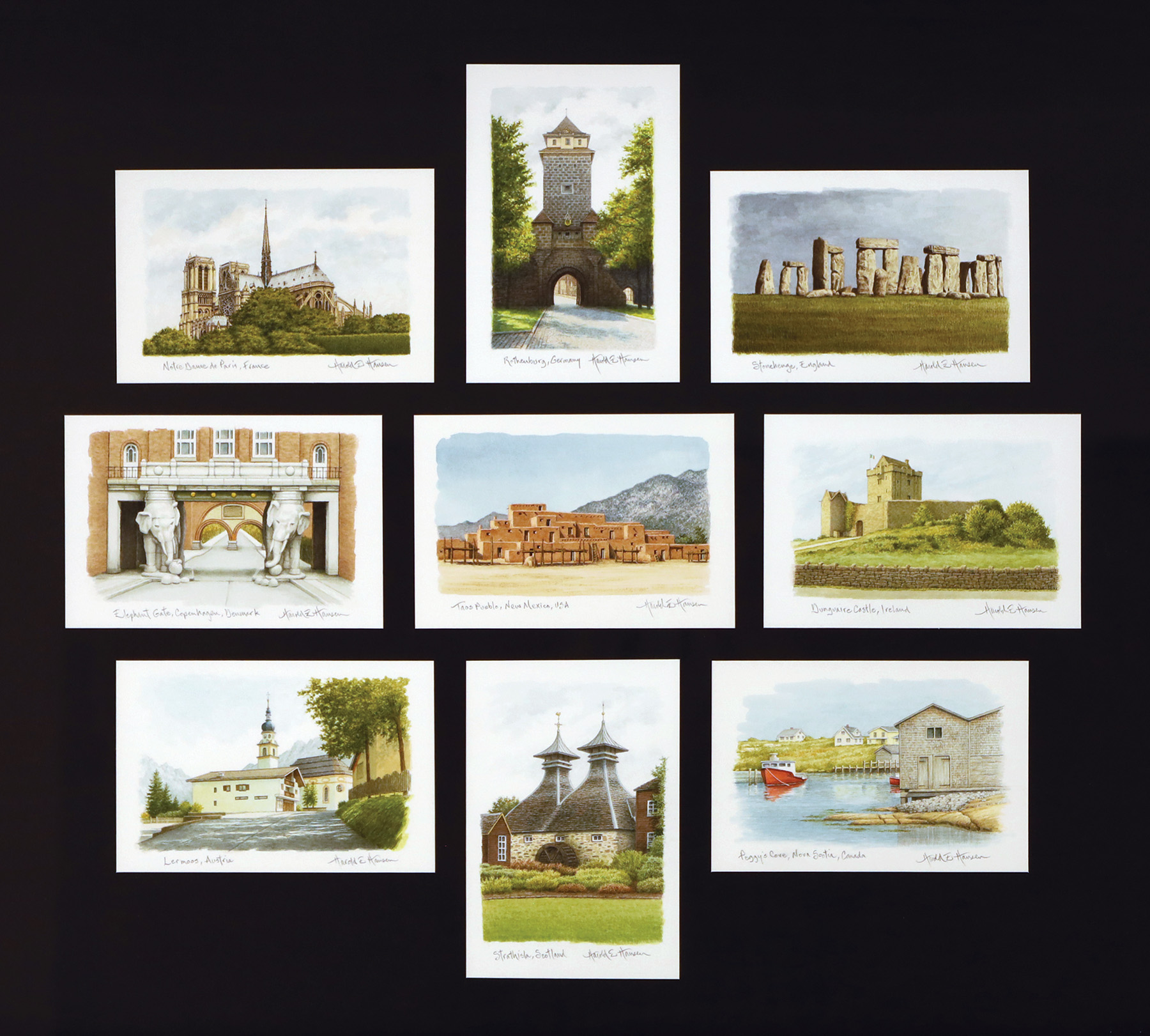 Harold E. Hansen, Postcards I Never Sent