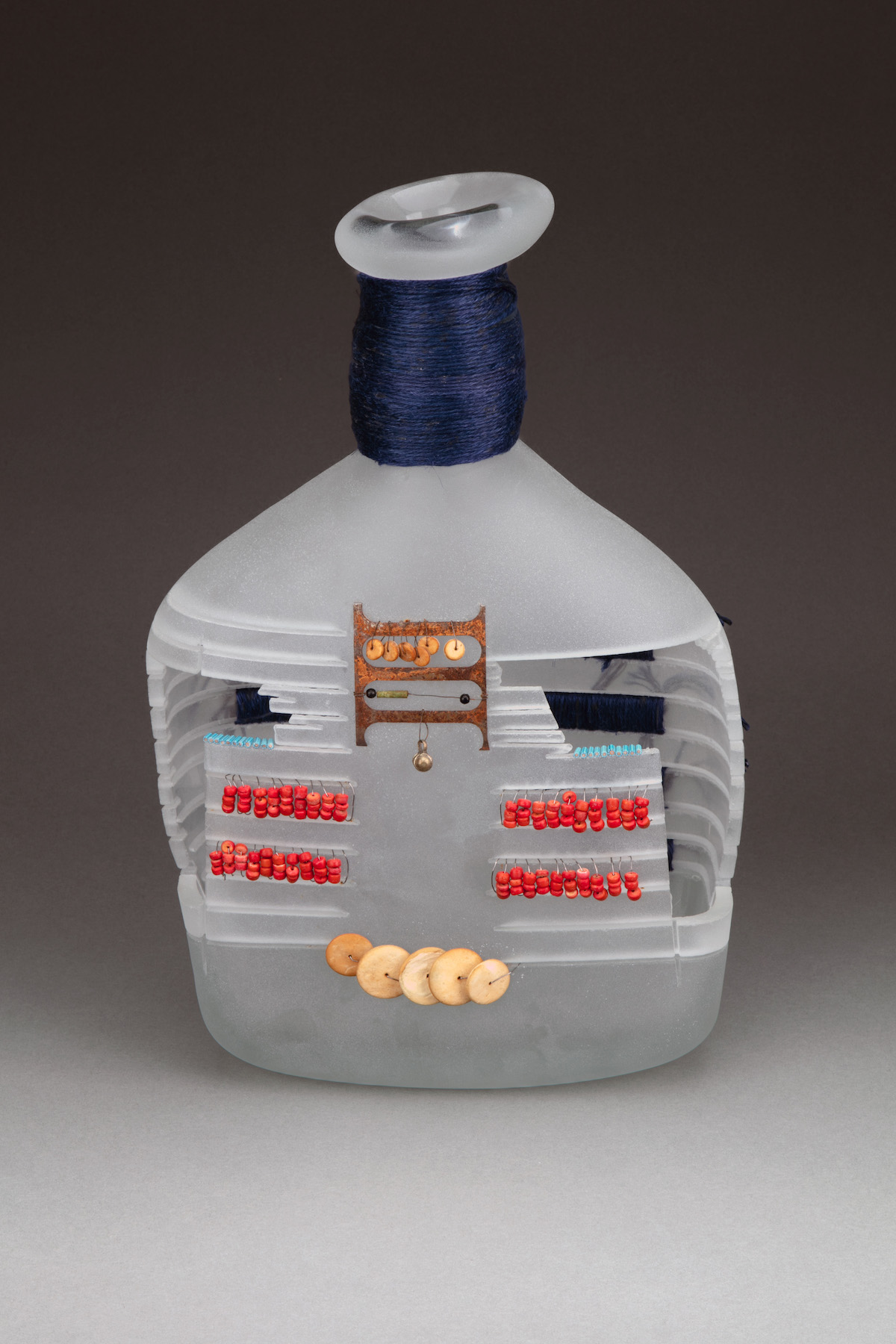 Acquaetta Williams, Vessel from the Giraffe Neck Women Series