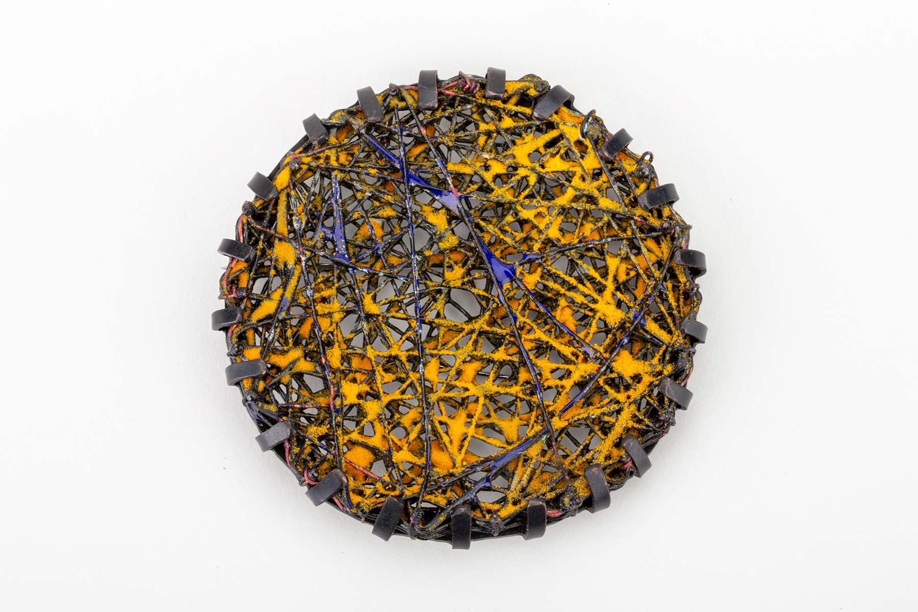 Laritza Garcia, Spun Glass Brooch
