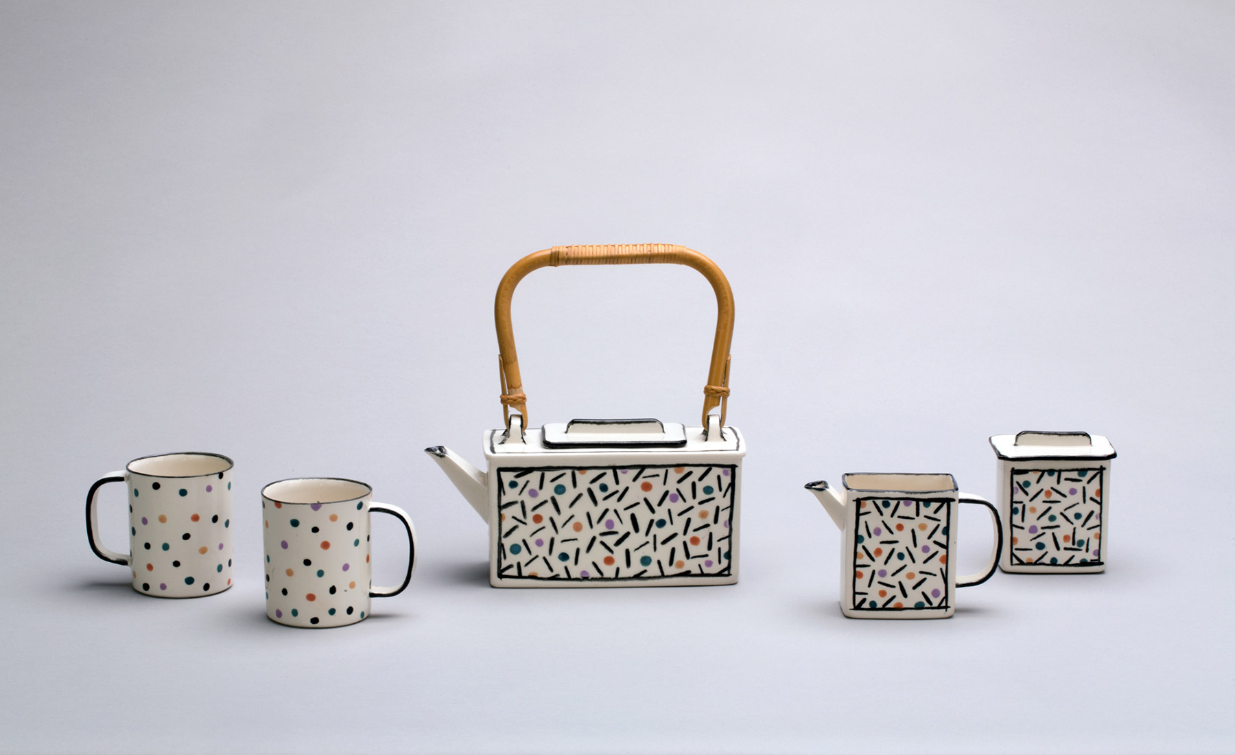 Dorothy Hafner, Confetti Tea Set