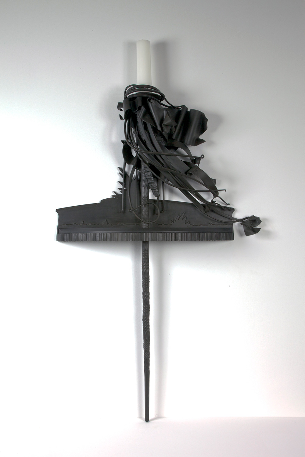 Albert Paley, Demilune with Torchiere
