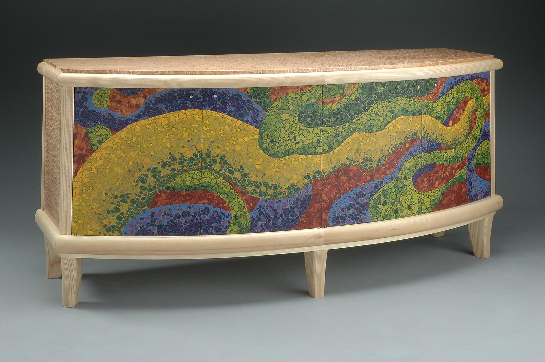 Bonnie Bishoff and J.M. Syron, Meander Credenza