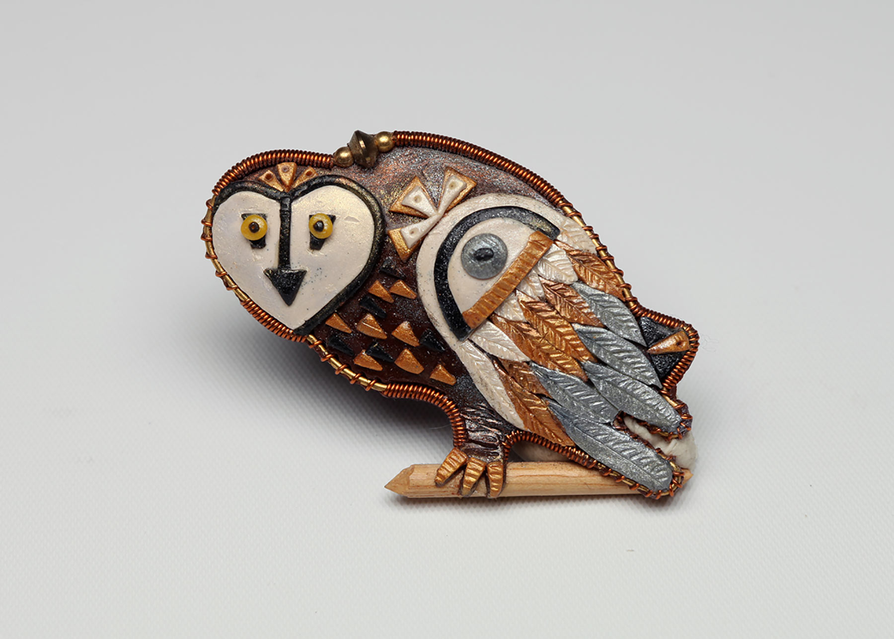Linda Goff, Owl Pin