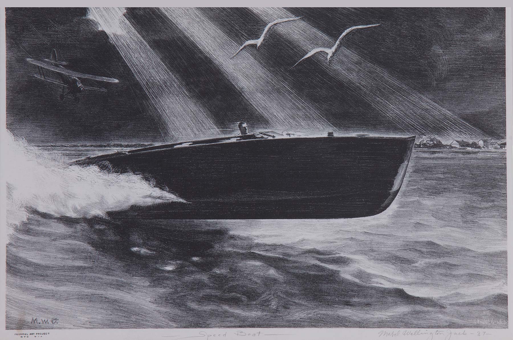 Mabel Wellington Jack, Speed Boat
